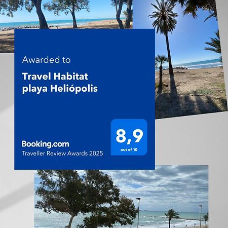 Travel Habitat Playa Heliopolis Apartman Benicàssim Kültér fotó